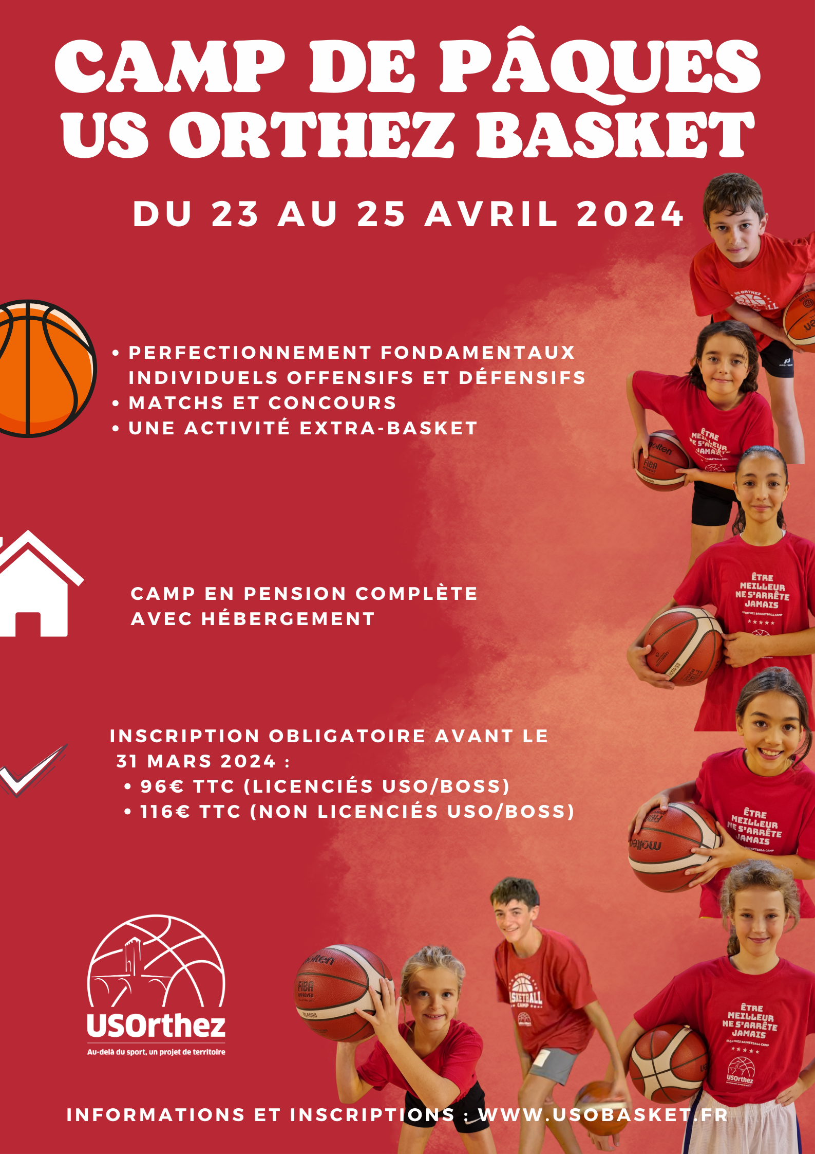 Camp pâques 2024