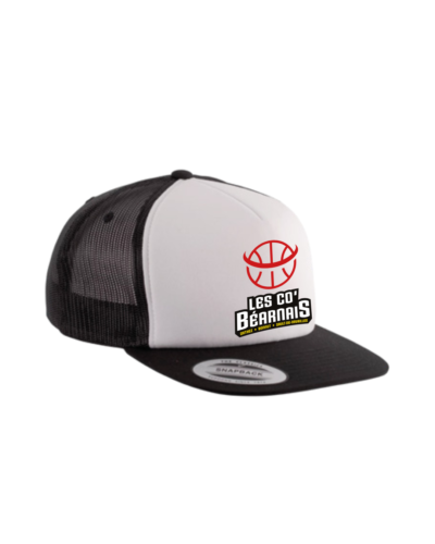 Casquette noir et blanche Les CoBéarnais