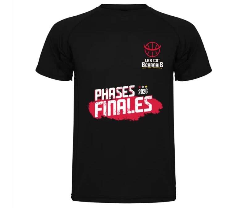 T-SHIRT Phases Finales 2026