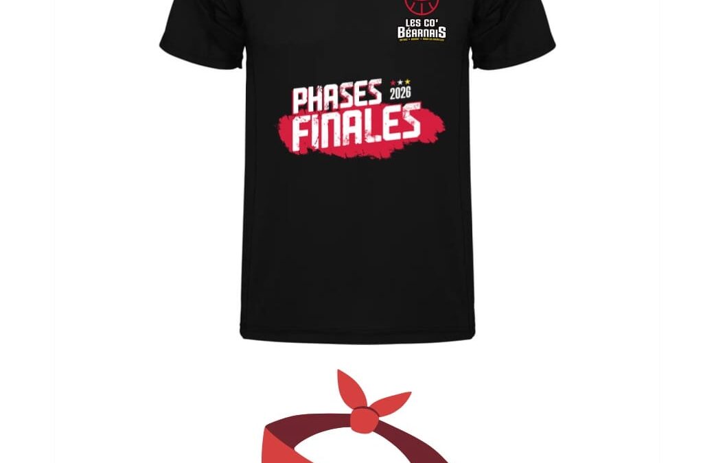 T-SHIRT + BANDANA Phases Finales 2026